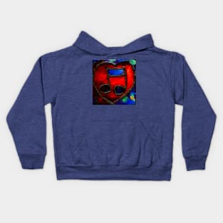 Musical Hearts Kids Hoodie